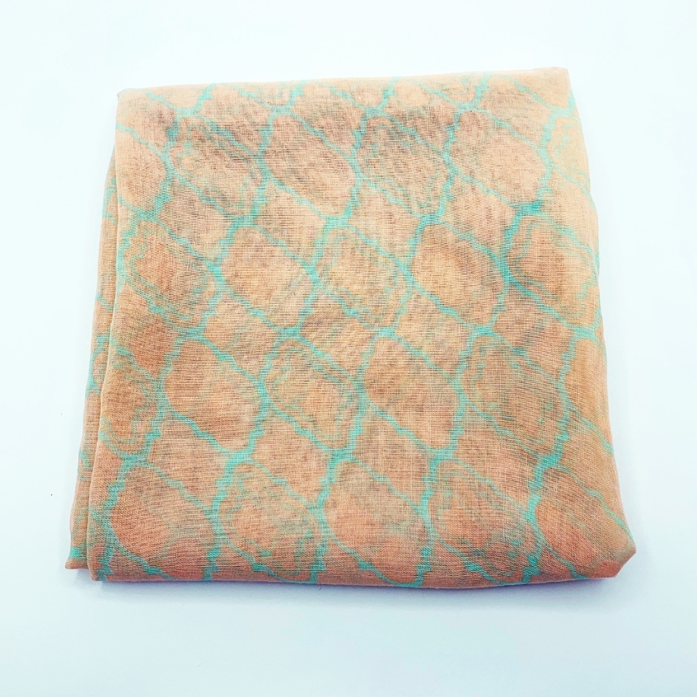 Women's Designer Fashion Scarves Sheer By Oori - Picture 5 of 5